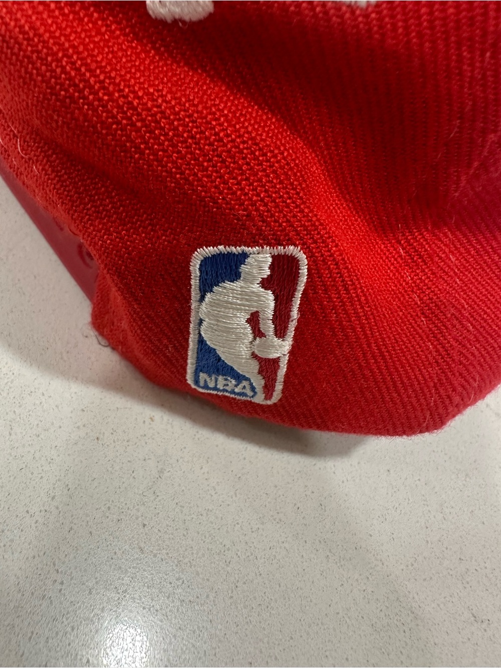 Vintage Chicago Bulls Logo Athletic Splash Snapback Basketball Hat - Picture 6 of 10
